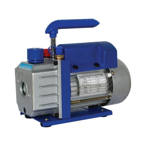 Everwell 1LVP-1.5, Vacuum Pump, 1/4 HP, 2.5 CFM, 1 Stage, 150 Microns, 3440 RPM, 110 V, 60 Hz