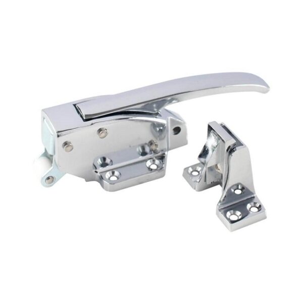 EVERWELL ECL-1400, 6 INCH, ADJUSTABLE, LEVER AND ROLLER, FREEZER, COOLER, DOOR, LATCH SET