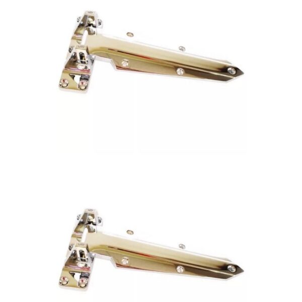 QE 10 INCH FREEZER COOLER OFF SET HINGE 1-1/4 TO 2-3/8 INCH ADJ HEIGHT (2 UNITS/ORDER)