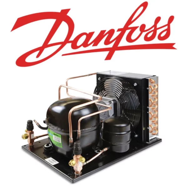 DANFOSS 114N2332, OPTYMA, 1 HP, R404A, R507, 230 V, 1 PH, 60 HZ, MBP CONDENSING UNIT