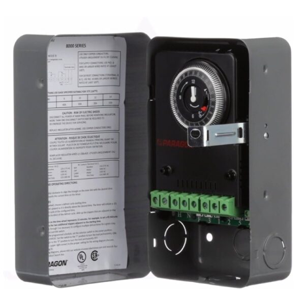 Paragon 8145-AV, Auto Voltage, Defrost Timer, Commercial, All In One Control, 120-240 V, 60 Hz