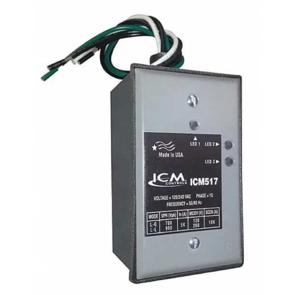 ICM 517 VOLTAGE SURGE PROTECTOR 120-240 V AIR CONDITIONERS, FREEZERS, ETC ULTIMATE PROTECTION