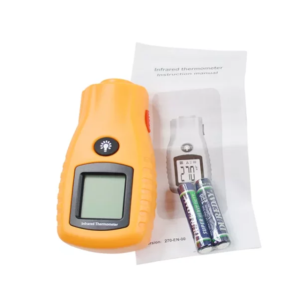 QE INFRARED THERMOMETER PROFESSIONAL GRADE 8 TO 1 INCH RATIO