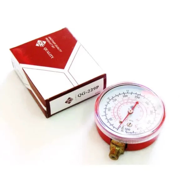 QE R12 REPLACEMENT MANIFOLD GAUGE 2.5 INCH DIA. HIGH SIDE