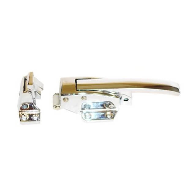 QE 6 INCH LEVER AND ROLLER FREEZER COOLER LATCH SET » Cedars HVAC