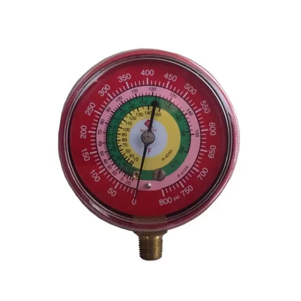 QE R410A REPLACEMENT MANIFOLD GAUGE 2.5 INCH DIA. HIGH SIDE