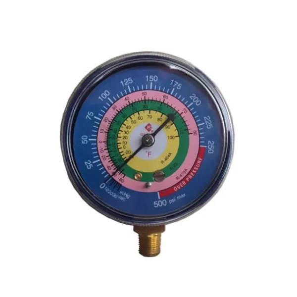 QE R410A REPLACEMENT MANIFOLD GAUGE 2.5 INCH DIA. LOW SIDE