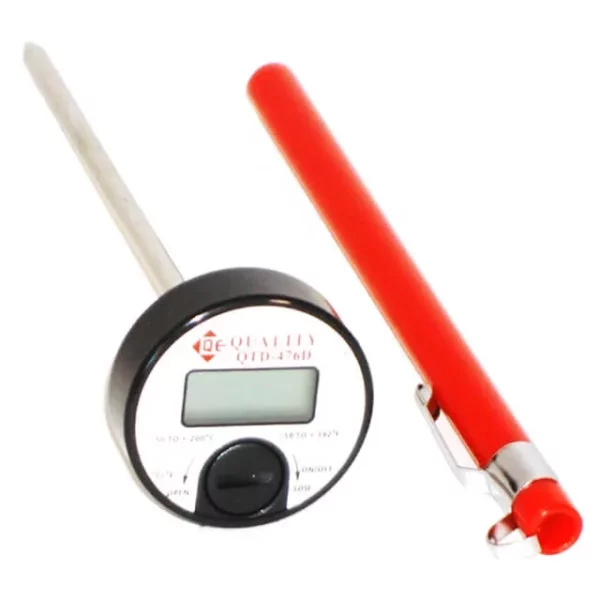 QE -58 TO 392 DEGREES F DUAL SCALE DIGITAL POCKET THERMOMETER STEEL (15 UNITS/ORDER)