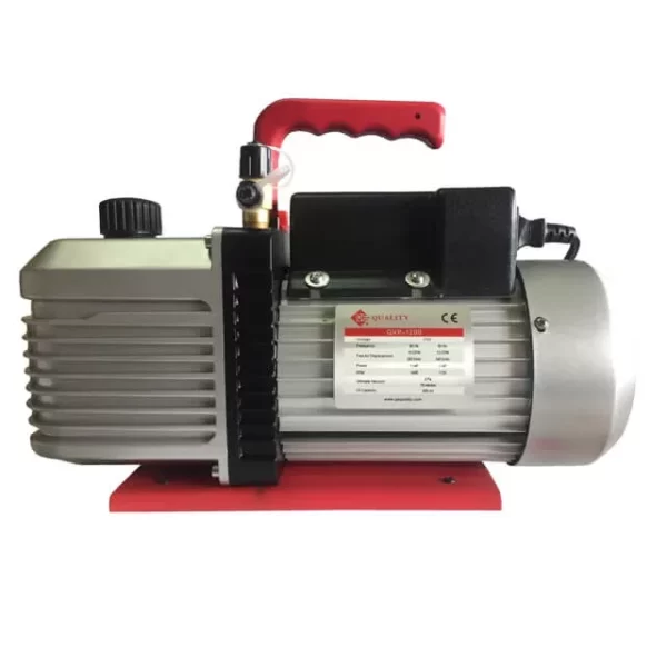 QE 12 CFM HEAVY DUTY VACUUM PUMP 1 HP 2 STAGE 110-127 V / 50/60 HZ