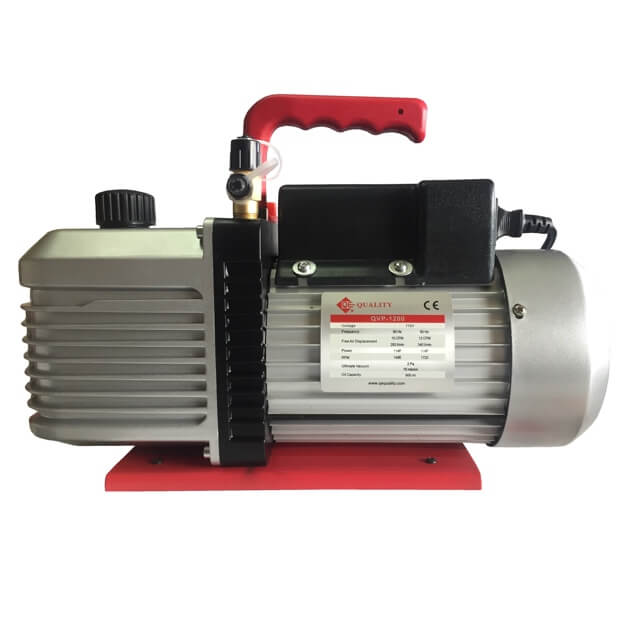 QE 12 CFM HEAVY DUTY VACUUM PUMP 1 HP 2 STAGE 110127 V / 50/60 HZ