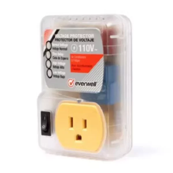 EVERWELL 115 V SINGLE PHASE VOLTAGE PROTECTOR PLUGGABLE 50/60 HZ DELUXE