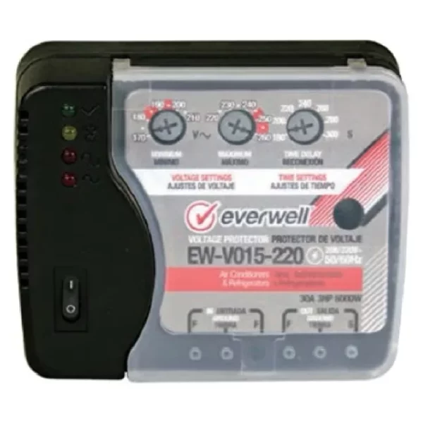 Protector De Voltaje V015 Surge Voltage Protector for Refrigerator Fridge  TV Guard