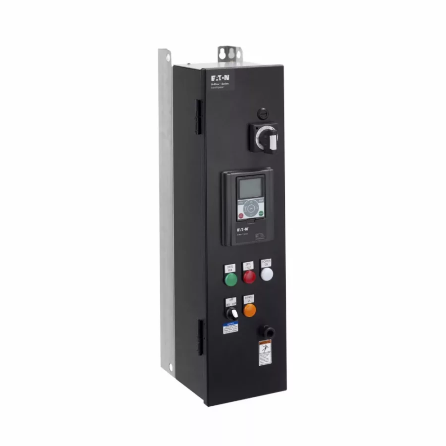 EATON HMX7D634NA VARIABLE FREQUENCY DRIVE VFD, 480 VAC, 7.5 A, 2 HP, 7.88 IN W