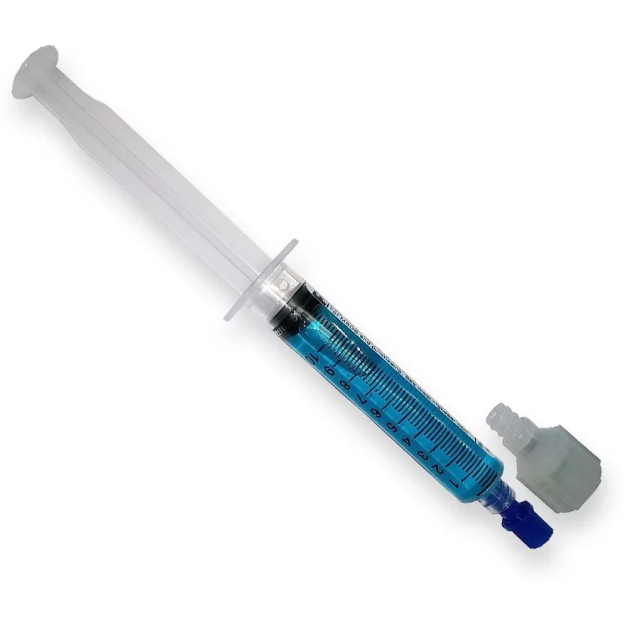 PIONEER LEAK STOP SYRINGE FOR AIR CONDITIONING SYSTEMS 5/16 INCH SAE, EASY DIY PRODUCT TO STOP MINOR REFRIGERANT LEAKS