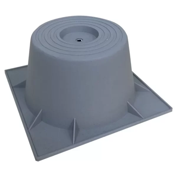 QE 3 INCH CONDENSER RISER MOUNT BLOCK HEAVY DUTY PLASTIC