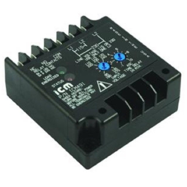 QE X ICM 1 PHASE ANALOG VOLTAGE MONITOR 95270 VOLTS 50/60 HZ » Cedars HVAC