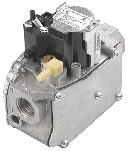 EMERSON 36J24-214 GAS VALVE, NATURAL GAS / LP, SLOW OPEN, 1/2 X 1/2 INCH, FOR NON PILOTED INTERMITTENT IGNITION SYSTEMS
