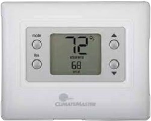 CLIMATEMASTER ATA11U03, NON PROGRAMMABLE, THERMOSTAT, ONE HEAT, ONE