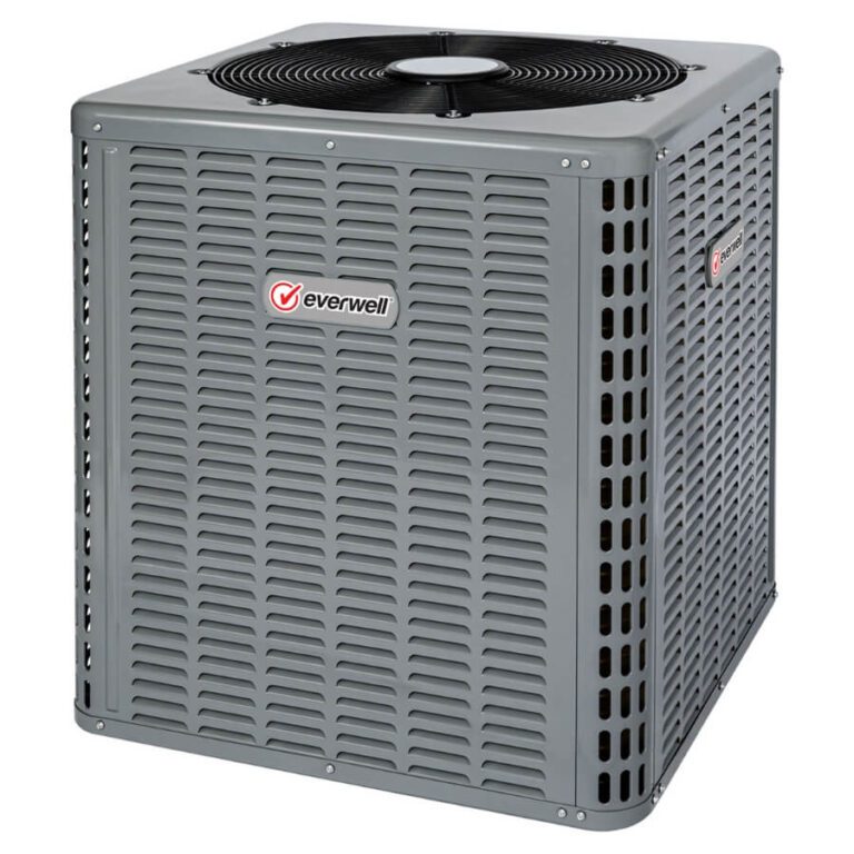 Everwell Ton Btu Seer V Ducted Central Split Air Conditioner Heat