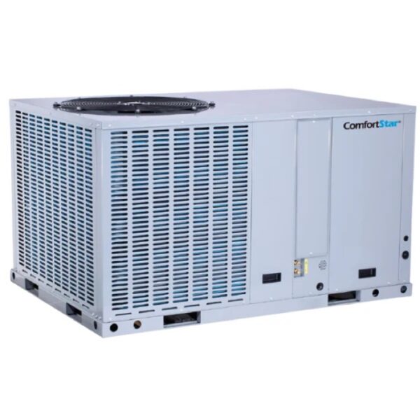 COMFORT STAR 4 TON, 48000 BTU, 13.4 SEER2, A/C PACKAGE UNIT, HORIZONTAL DISCHARGE, 208-230 V, 1 PH, 60 HZ