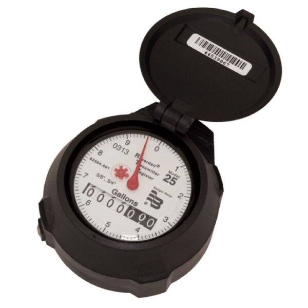 BADGER METERS, 111-8311, T200 RECORDALL TURBO, 2 INCH ROUND, WITH TEST PLUG, METER ONLY, POTABLE WATER APPLICATION