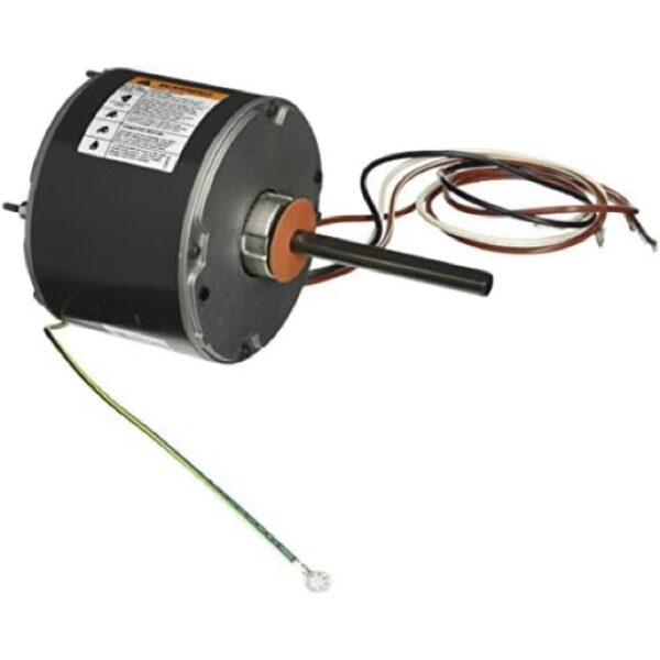 US MOTORS EMERSON 1859, 1/6 HP, 208-230 V, CONDENSER FAN MOTOR, 60 HZ, 1075 RPM, 1 SPEED