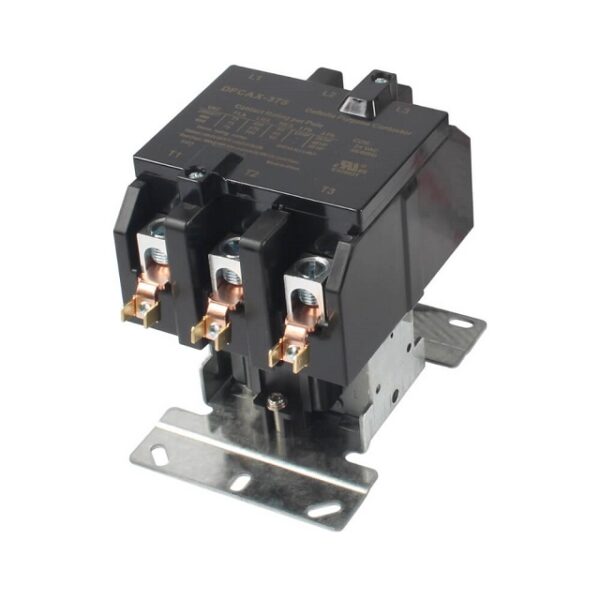 Everwell DPCAX-375, 3 Pole, 75 Amp, 24 V, Heavy Duty Definite Purpose Contactor