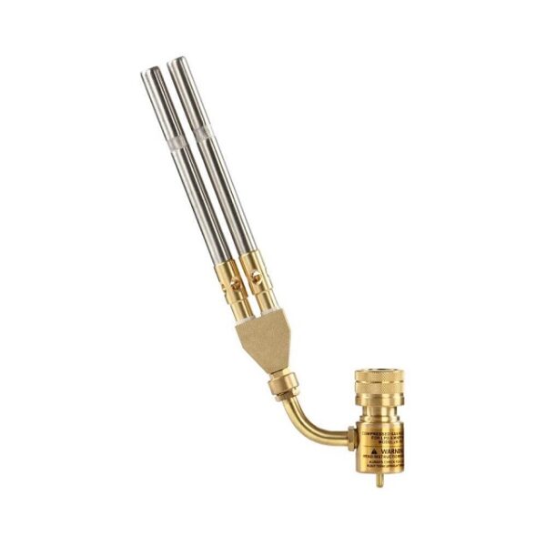 Everwell JH-1D2, Brazing Hand Torch, Dual / Double Burner, For Soldering Up To 3600 Degrees F