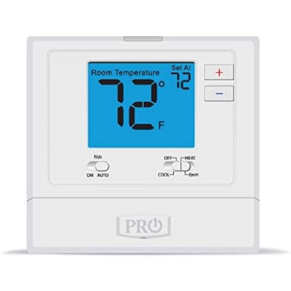 Pro1 T721, Digital Non-Programmable, Multi-Stage Thermostat w/ Heat Pump (2H/1C)