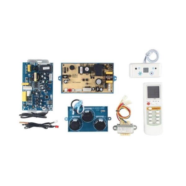 Everwell MCRC-002, Universal PC Board Kit w/ Remote for Inverter Mini Split Systems 220-240 V 50/60 Hz