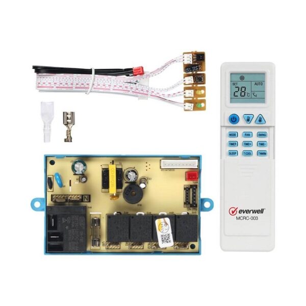 Everwell MCRC-003, Universal Micro-Computer w/ Remote for A/C Systems 110-220 V 50/60 Hz