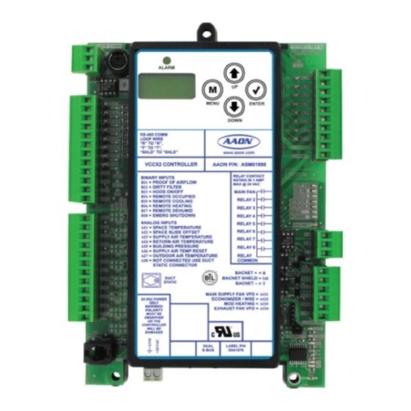 AAON ASM01698 Control Module with LCD Display, VCCX2