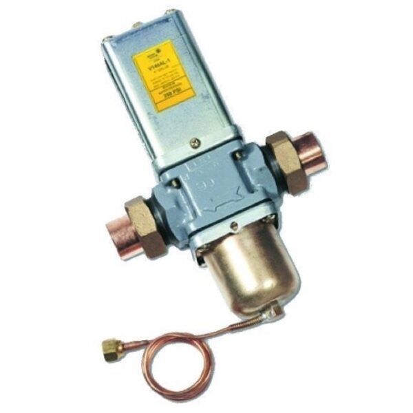 Penn V148GL1001C, 1" union sweat, 200 to 400 PSI Opening Point Range, Three-way Pressure Actuated Water Regulating Valve