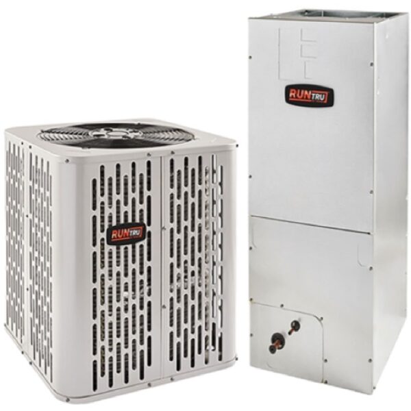 RunTru By Trane, 5 Ton, 60000 BTU, R410A, 15 SEER, 208-230 V, Ducted, Central Split Air Conditioner System