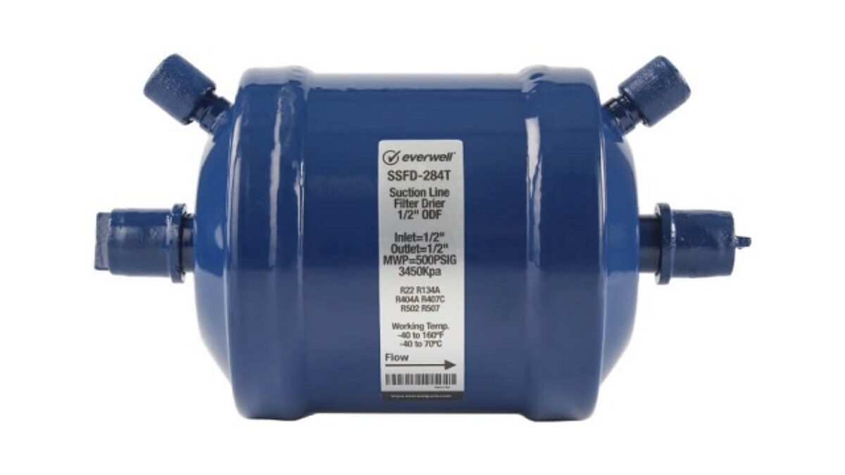SSFD-286T — Everwell 3/4 Inch Suction Line Filter Drier w/ Dual