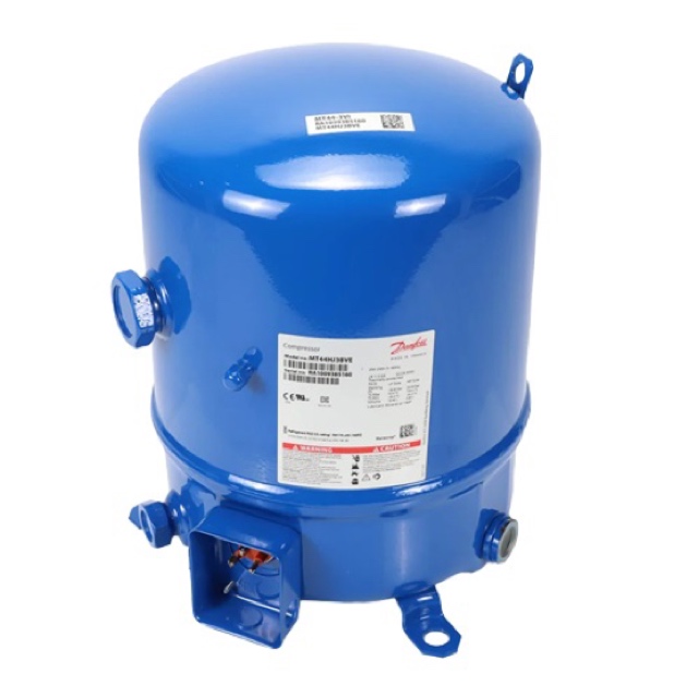 Danfoss MT44-3VI, 3.5 Ton, 43999 BTU, R22, Hermetic, Reciprocating, Compressor, 208-230 V, 3 PH, 50-60 Hz