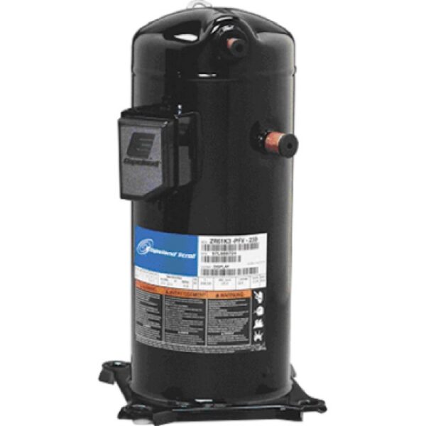 Copeland ZR61KCE-TF5-950, 5 Ton, 62,000 BTU, 200-230 V, 3 Phase, R22, R407C, Scroll Compressor