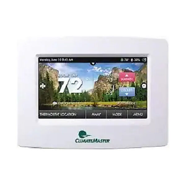 CLIMATEMASTER AVB32V03C, PROGRAMMABLE, THERMOSTAT, TOUCH SCREEN, WIFI, CM500 LCD, FOUR HEAT, TWO COOL