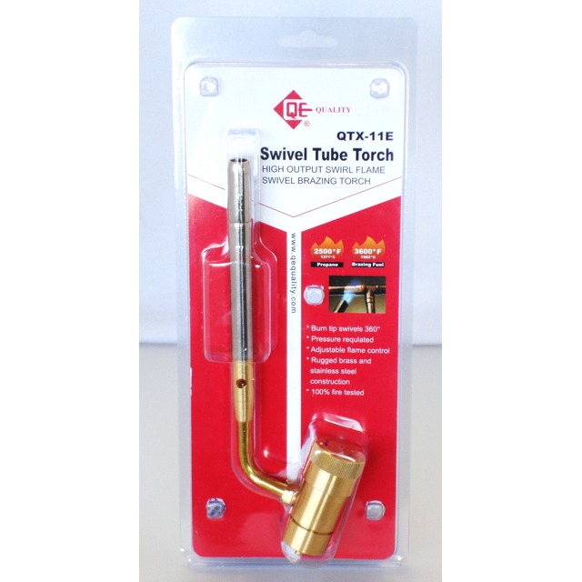 QTX-11E — QE Single Burner Brazing Solder Hand Torch 3600â° F - Image 2