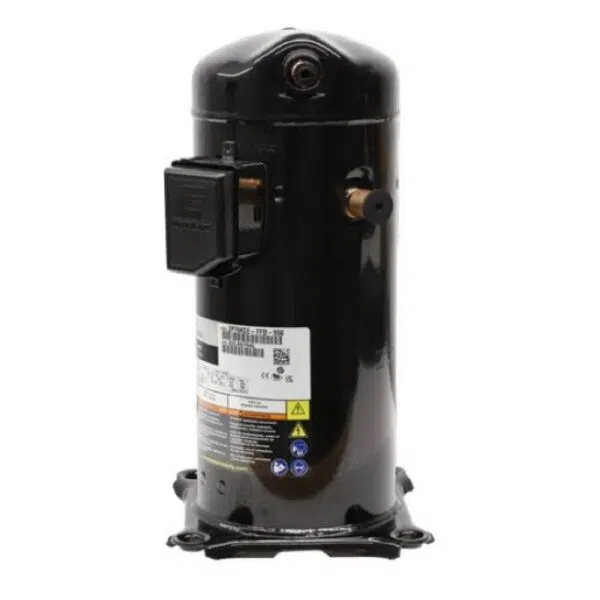 High-efficiency black hermetic scroll compressor