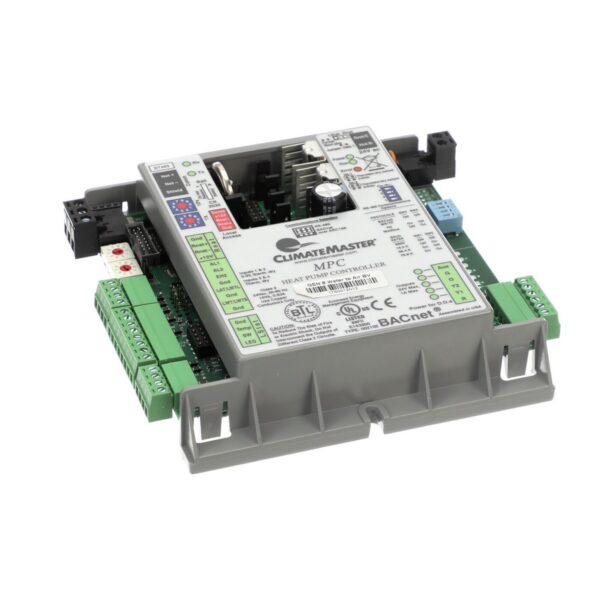ClimateMaster 17S0012N12 MPC Gen 8 heat pump controller board with BACview, front view