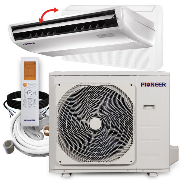 Pioneer 36,000 BTU 20.0 SEER2 floor/ceiling complete single-zone mini split system — UYB036GMSI20RL