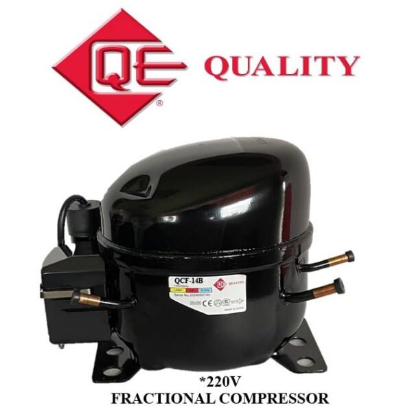 QCF-16B QE 1/6 HP fractional refrigeration compressor 220V