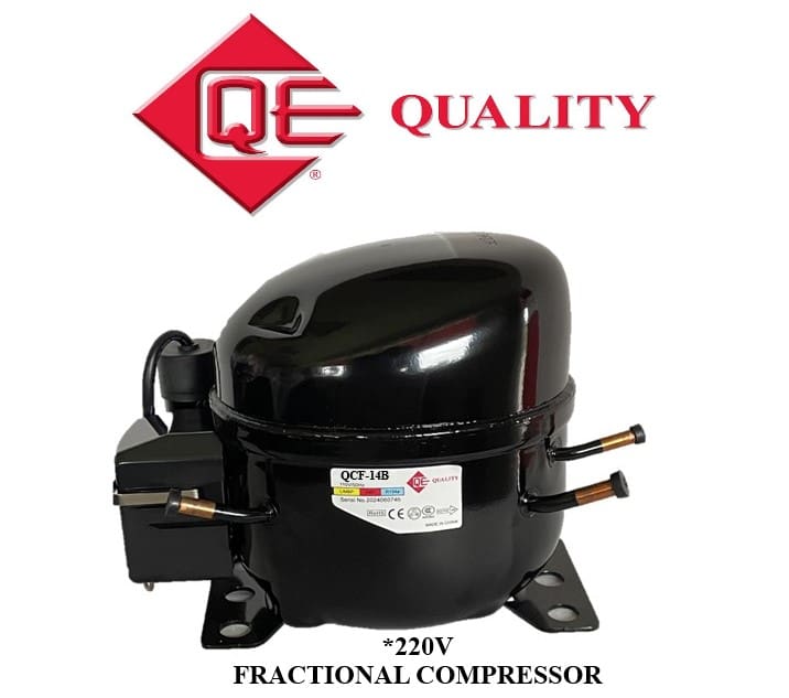 QCF-16B QE 1/6 HP fractional refrigeration compressor 220V