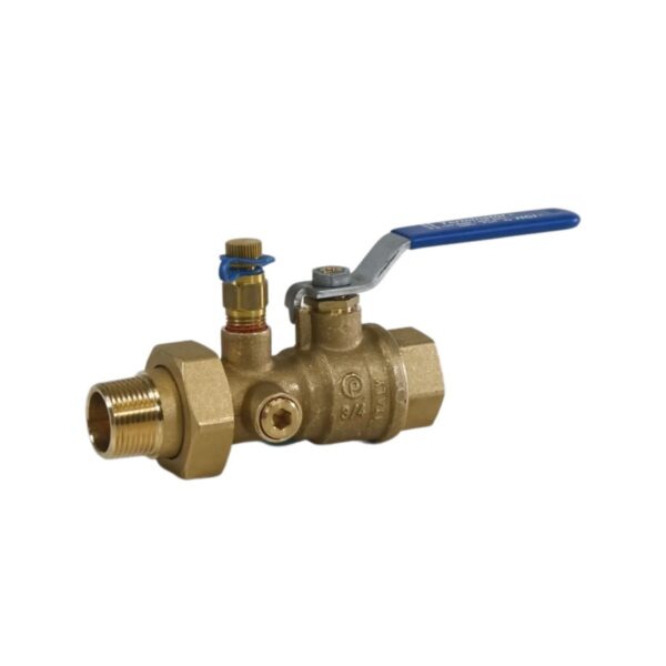HCi NT-BFF 3/4 inch ball valve with union and PT port
