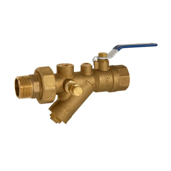 HCi TY-BFF-Q 3/4 inch combination Y-strainer ball valve and union